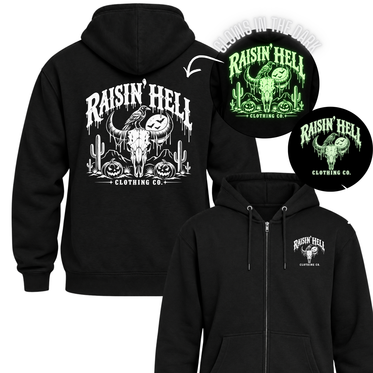 Halloween 2026 Zip Up Hoodie