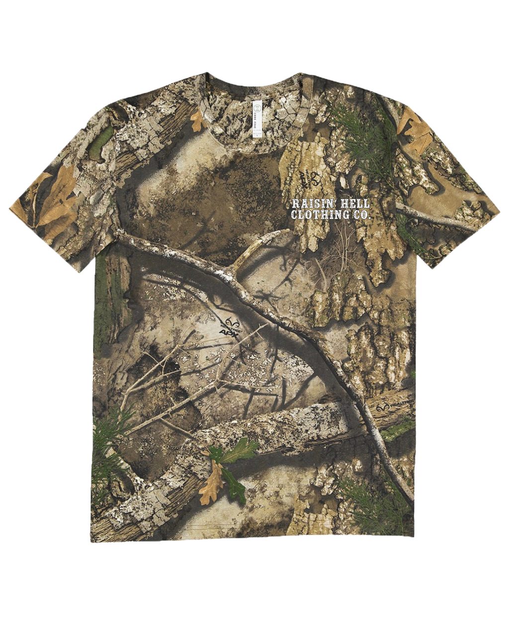 UNISEX Camo w/ Orange